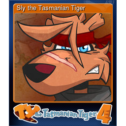 Sly the Tasmanian Tiger (Trading Card)