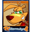 TY the Tasmanian Tiger (Trading Card)