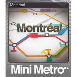 Montréal (Foil Trading Card)