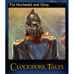 For Hochwald and Glory