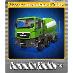 Liebherr Concrete Mixer HTM 904 (Foil)