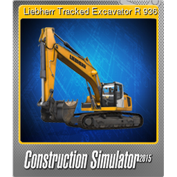 Liebherr Tracked Excavator R 936 (Foil)