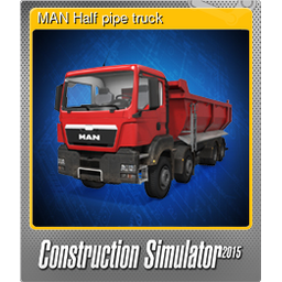 MAN Half pipe truck (Foil)