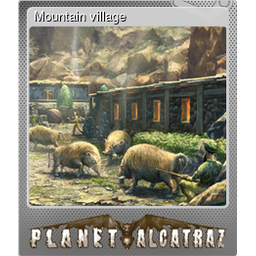 Mountain village (Foil)