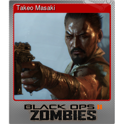 Takeo Masaki (Foil Trading Card)