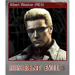 Albert Wesker (RE5) (Foil Trading Card)