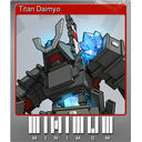 Titan Daimyo (Foil Trading Card)