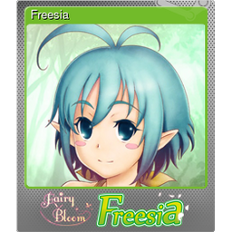 Freesia (Foil Trading Card)