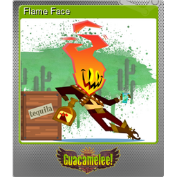 Flame Face (Foil)