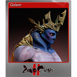 Golem (Foil Trading Card)