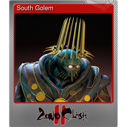South Golem (Foil Trading Card)