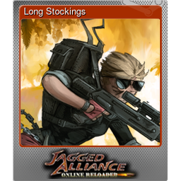 Long Stockings (Foil Trading Card)