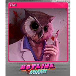 Owl (Foil Trading Card)