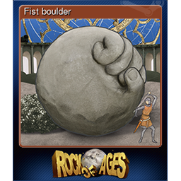 Fist boulder
