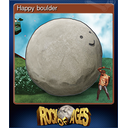 Happy boulder (Trading Card)