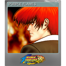 PURPLE FLAMES (Foil)