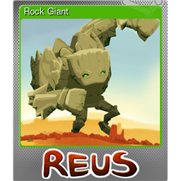 Rock Giant (Foil Trading Card)