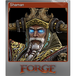 Shaman (Foil Trading Card)