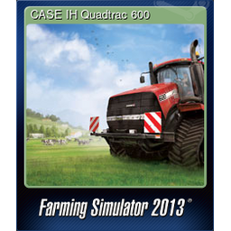 CASE IH Quadtrac 600 (Trading Card)