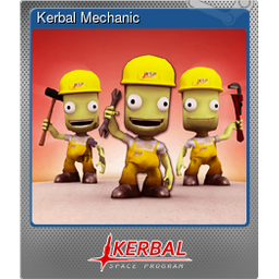 Kerbal Mechanic (Foil)