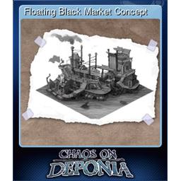 Floating Black Market Concept