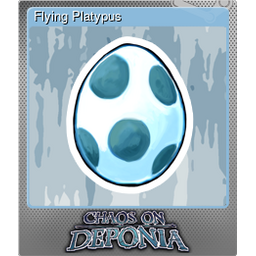 Flying Platypus (Foil)
