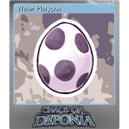 Water Platypus (Foil)