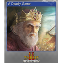 A Deadly Game (Foil Trading Card)