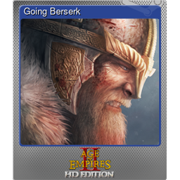 Going Berserk (Foil Trading Card)