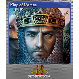 King of Memes (Foil Trading Card)