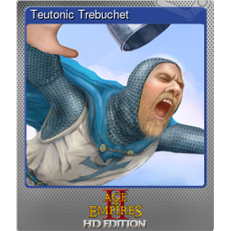 Teutonic Trebuchet (Foil Trading Card)