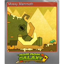 Mossy Mammoth (Foil Trading Card)