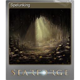 Spelunking (Foil Trading Card)