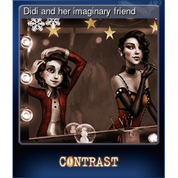 Didi and her imaginary friend (Trading Card)