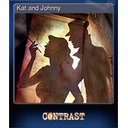 Kat and Johnny (Trading Card)