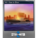 All I See Is Blue (Foil)