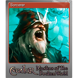 Sorcerer (Foil Trading Card)