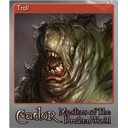 Troll (Foil Trading Card)