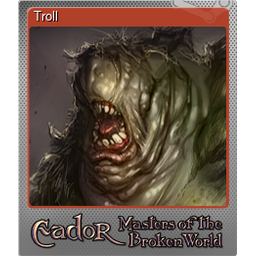 Troll (Foil Trading Card)
