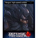 Hergus high-speed soldier