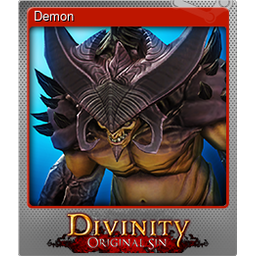 Demon (Foil Trading Card)