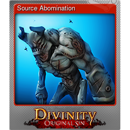 Source Abomination (Foil Trading Card)