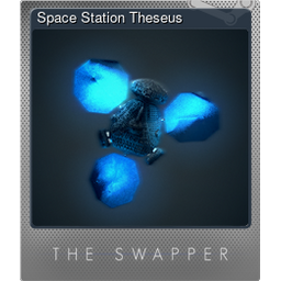 Space Station Theseus (Foil Trading Card)