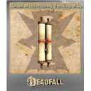 Order of his majesty the King of Spain (Foil)