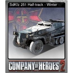 SdKfz 251 Half-track - Winter (Foil)