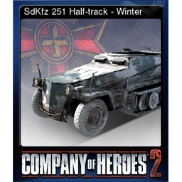 SdKfz 251 Half-track - Winter