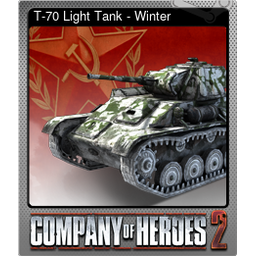 T-70 Light Tank - Winter (Foil)