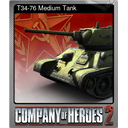 T34-76 Medium Tank (Foil)
