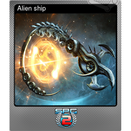 Alien ship (Foil)