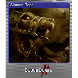 Skaven Rage (Foil Trading Card)